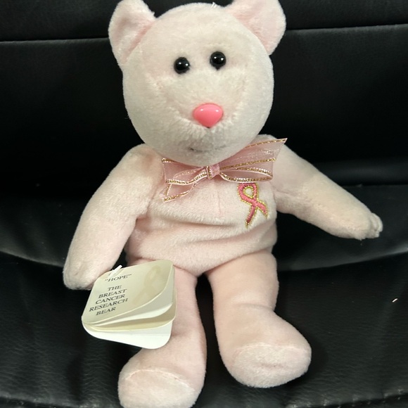 The Charity Bear Company Breast Cancer Awareness Bear Plush Stuffed Animal - Picture 3 of 8
